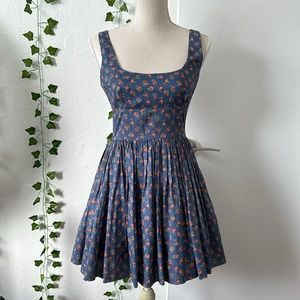 Jack BB Dakota | Scoop Neck Pleated A-Line Dress